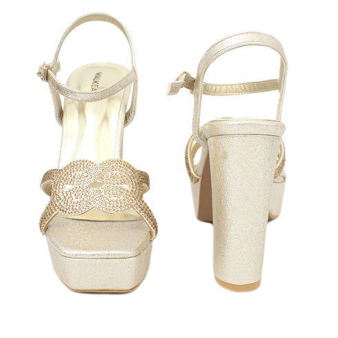 Women Formal Block Heel - 62813S - Block Heel - Walkeaze